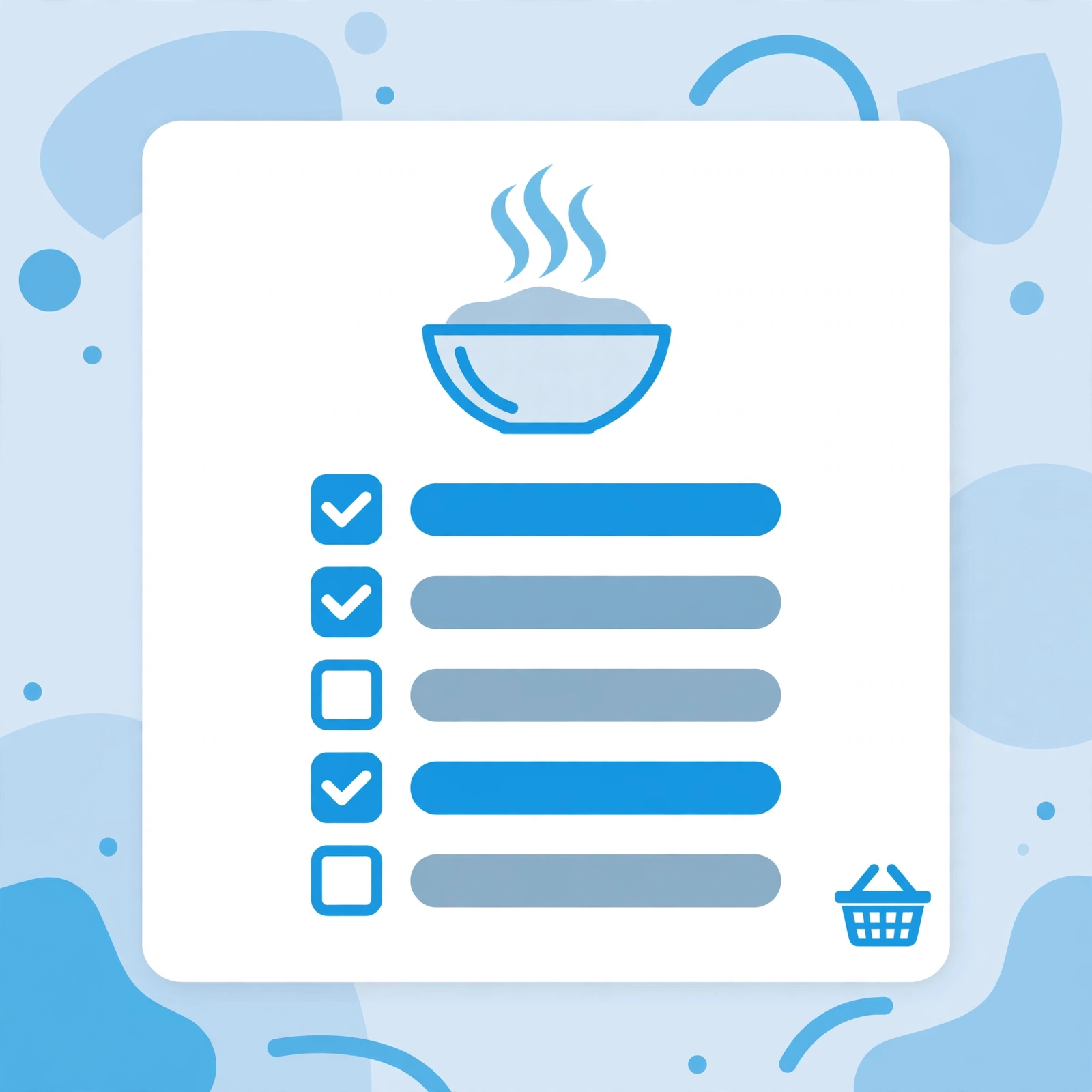 Eat Well meal planner interface